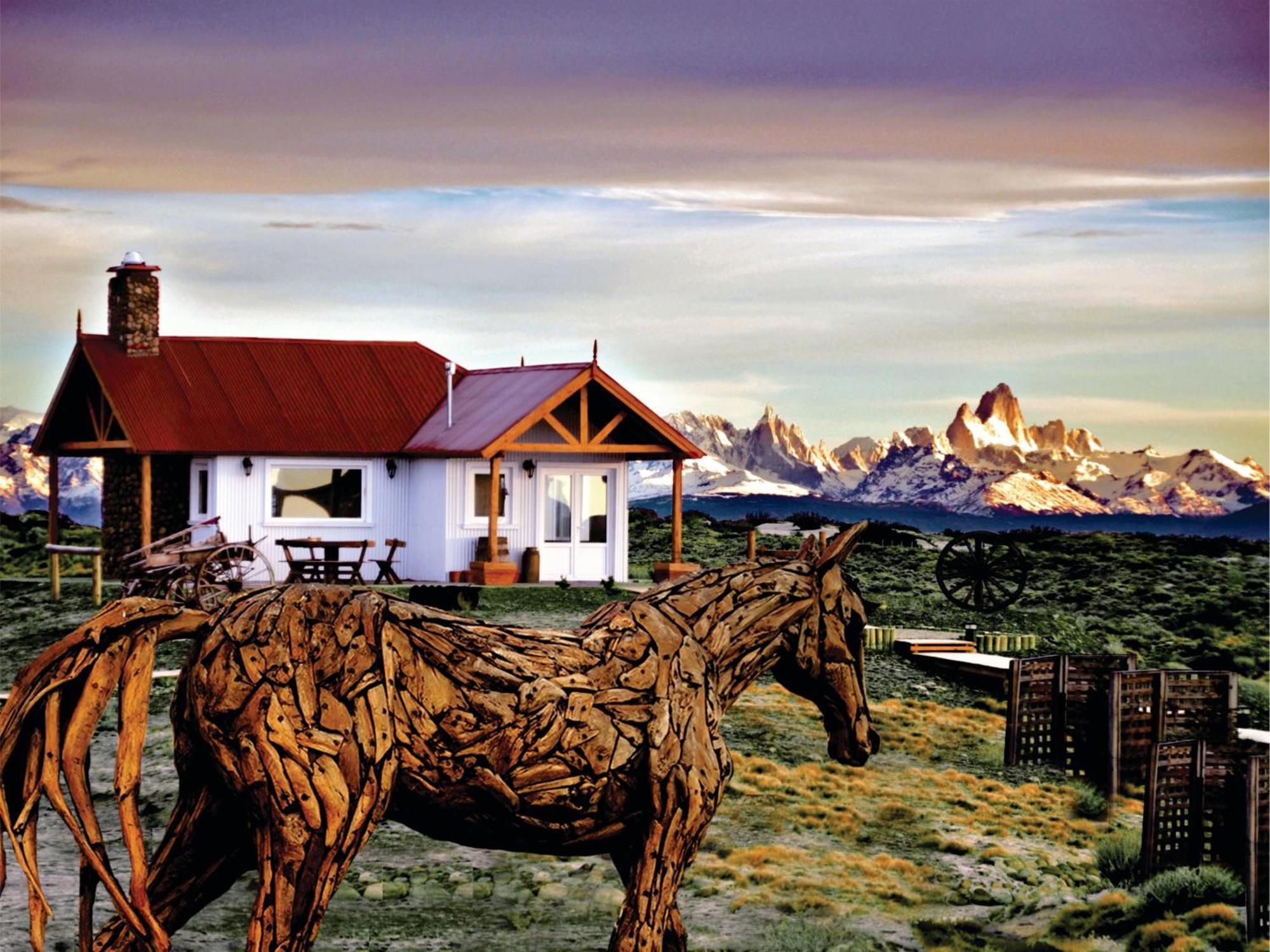 Estancia La Estela Lago Viedma Eksteriør billede